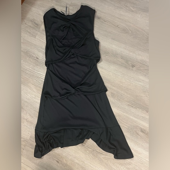 Anthropologie Twist-Front Layered Mini Dress – Size Large ✨ - Picture 7 of 9